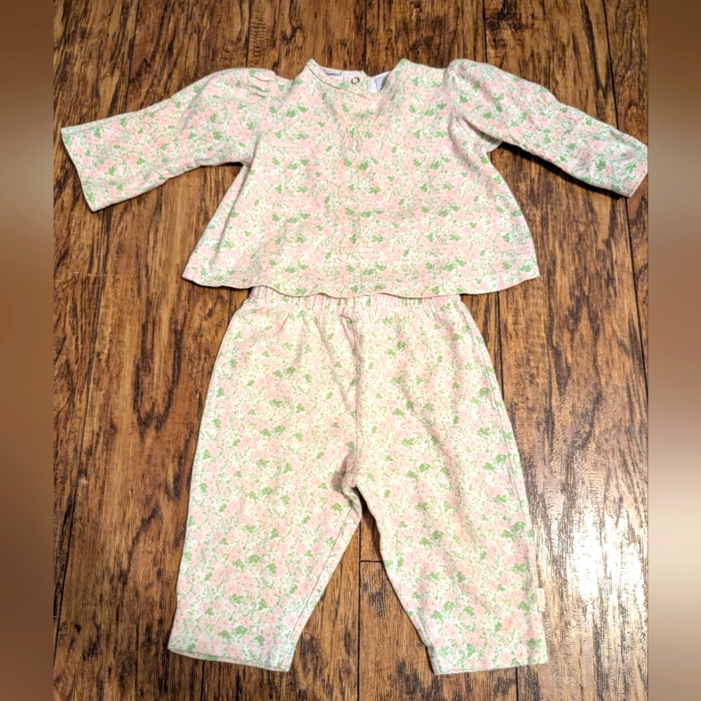 Vintage Floral Long Sleeve Set‎